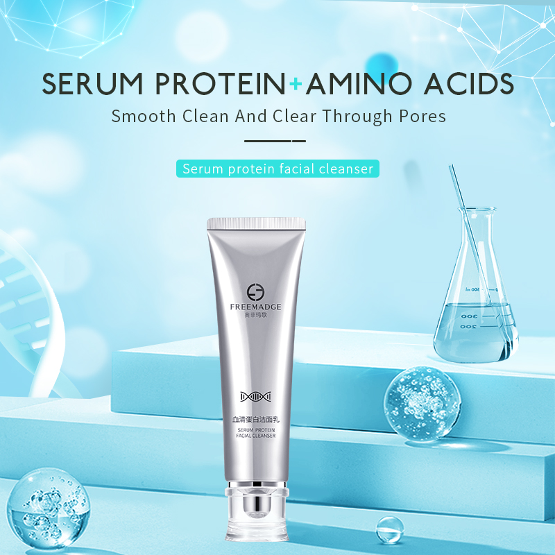  Freemadge Serum Protein Cleanser for Oily Skin, Facial Oil Control, Deep Cleansing for Men and Women(pic1)