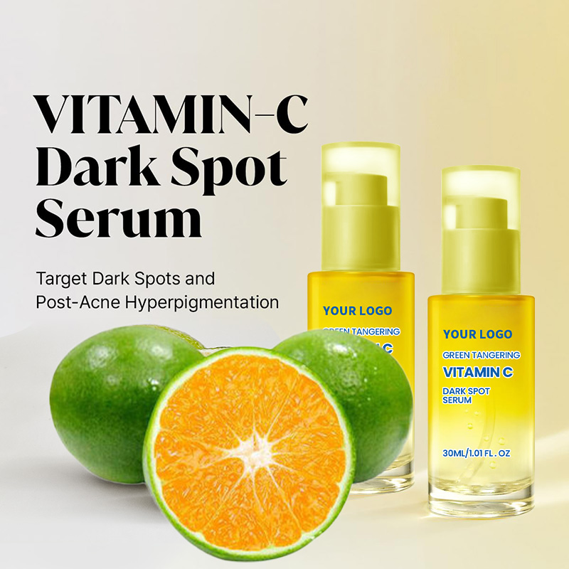 Wholesale Green Tangerine Vitamin C Serum for Dark Spot Care Age Repair Brightening Reduce Wrinkle(pic2)