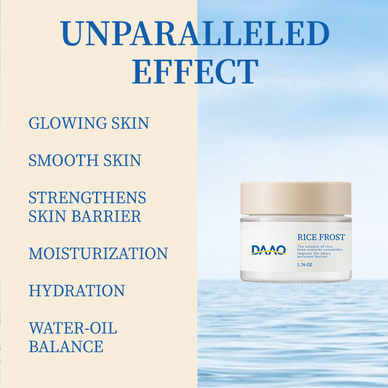 Wholesale Rice Bran Cream With Ceramide Essence for Moisturizing Smoothing Skin Barrier Skin Tone(pic4)