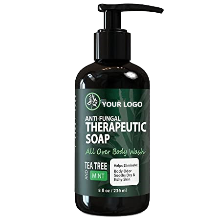 Men's Anti-Fungal Body Wash Gel with Pep