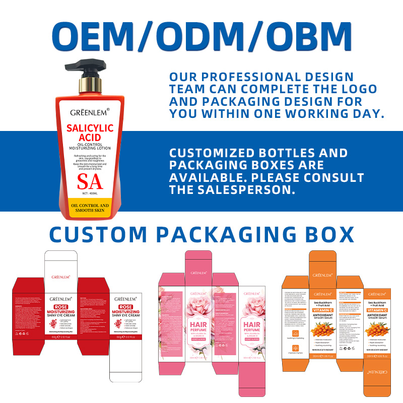 Body Lotion Set of 3: Vitamin B5 for Repair, Peptide for Firming, Salicylic Acid for Smoothing Skin(pic5)